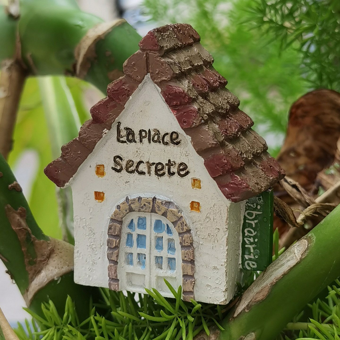 新品迷你可爱树脂小房子摆件户外庭院花园日系杂货花盆盆景小装饰,家居饰品,户外/庭院摆件,淘宝优惠券,粉丝福利购,淘宝优惠卷