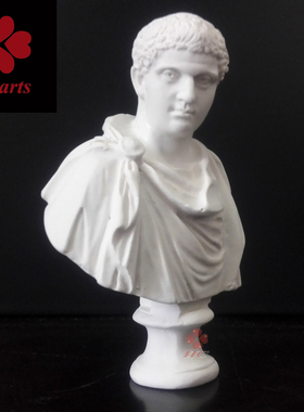 hcarts迷你小树脂石膏罗马皇帝