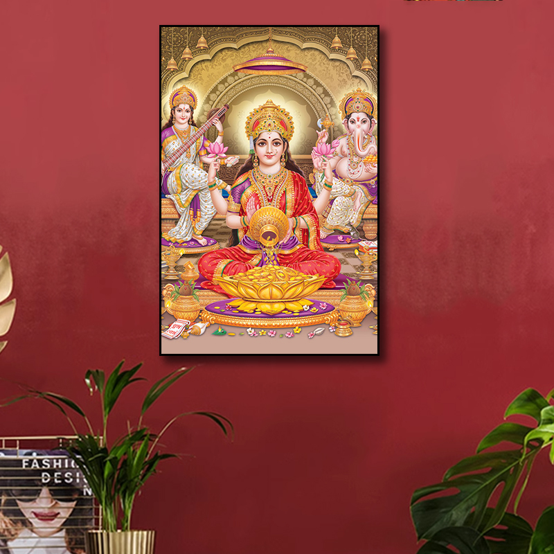 象头神财天迦尼萨装饰画