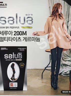 salua美腿塑形连裤丝袜韩国新品