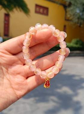 文殊院金箔琉璃新款葫芦吊坠原装正品颜色齐成都文殊院街直发