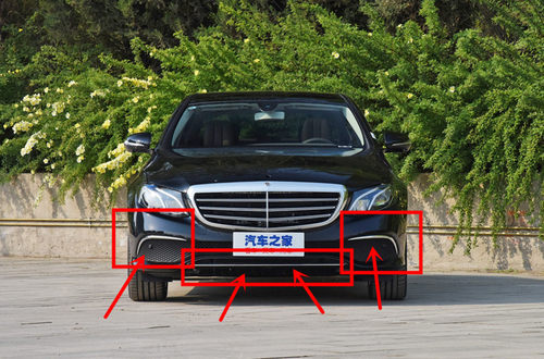 E200E300E320L前杠亮条电镀条