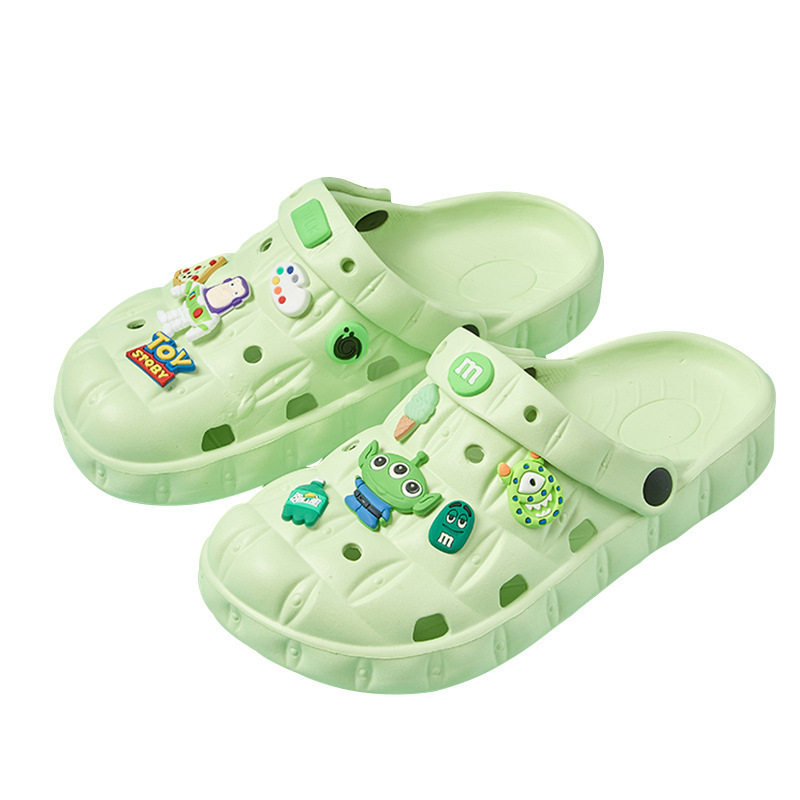 SUMMER EVA HOLE SHOES BEACH NON-SLIP TOE SHOES NURSE TO WORK WOMENS SHOES TWO BREATHABLE COUPLE SANDALS