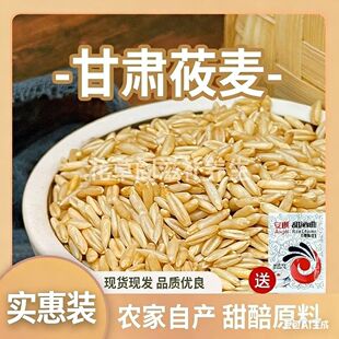 甘肃莜麦米农家自种甜胚子原料莜麦米莜麦粒莜麦仁莜麦米莜麦米