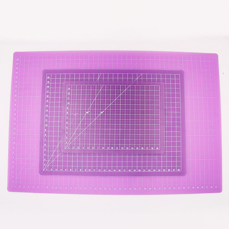 고무도장 조각 패드 반투명 쓰기 및 커팅 패드 손 계정 종이 예술 고부가가치 컬러 투명 패드