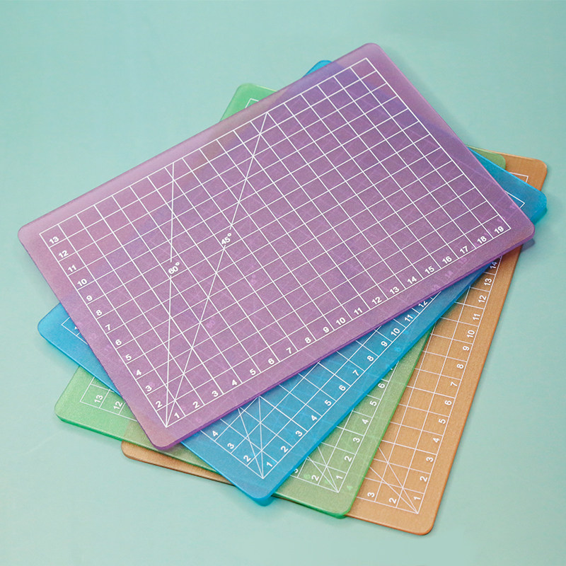 고무도장 조각 패드 반투명 쓰기 및 커팅 패드 손 계정 종이 예술 고부가가치 컬러 투명 패드