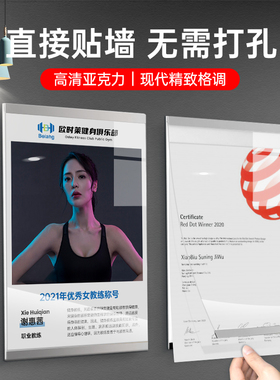 亚克力照片墙相框创意磁吸