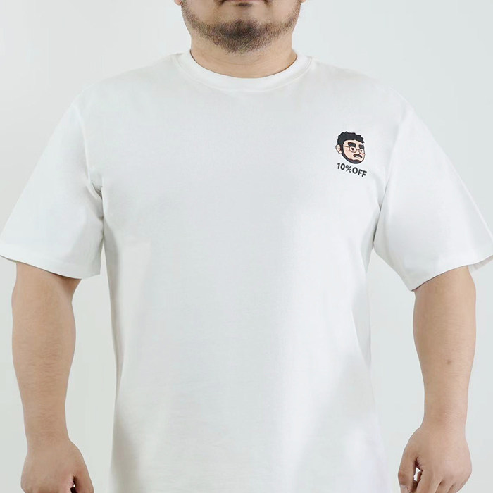 xanthine男士原创大码t恤纯棉贩卖小胖子kumabear卡通