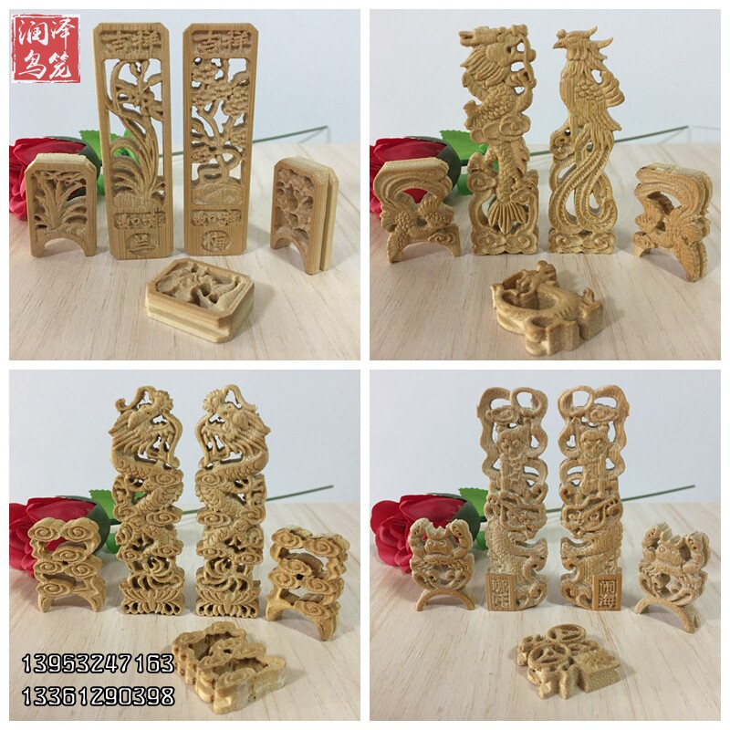 大欧竹鸟笼配件雕刻杯托装饰门花全套配齐红子鸟笼配齐画眉笼葫芦