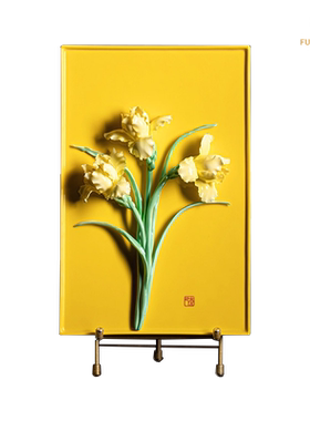 花花世界鸢尾花夫己手工陶瓷