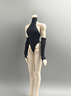 特六BJD不染色高领连体泳衣30CM娃衣6分阿巳多色高弹性感兵人衣服