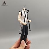 12兵人8分北冥西西里往事娃衣 8雨衣撞色背心透明加铁丝风衣1