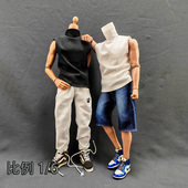 6男兵人宽肩高领背心12寸玩具潮流30CM人偶高领毛衣YEESENYIYI