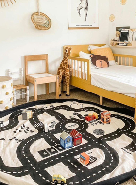 play and go便携玩具收纳袋 play&go 地垫沙滩野餐垫游戏垫收纳包