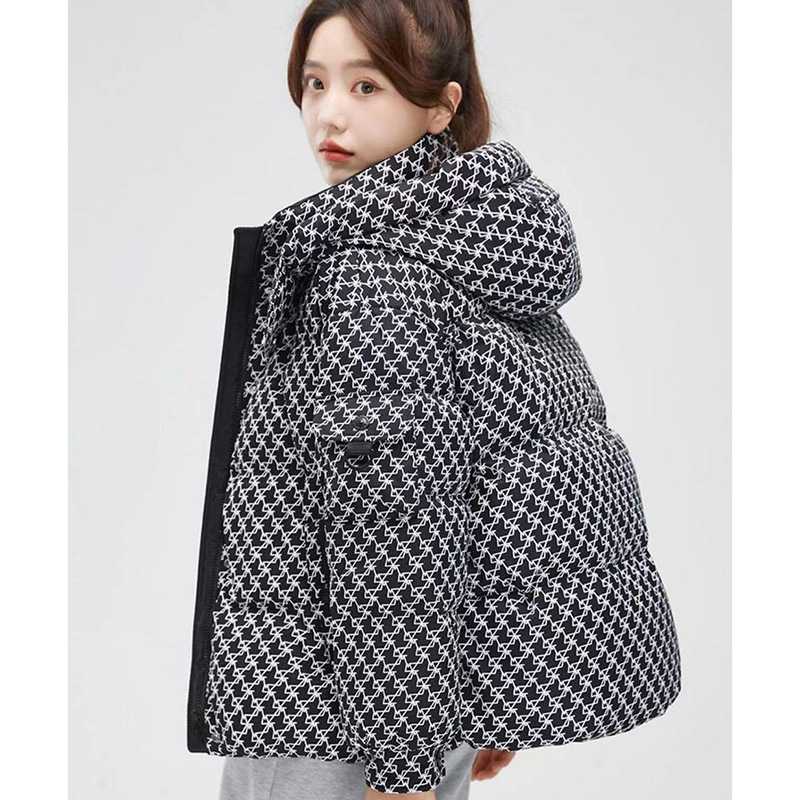 羽绒棉棉衣棉服女 新款冬季加厚连帽时尚百搭保暖洋气显瘦短款