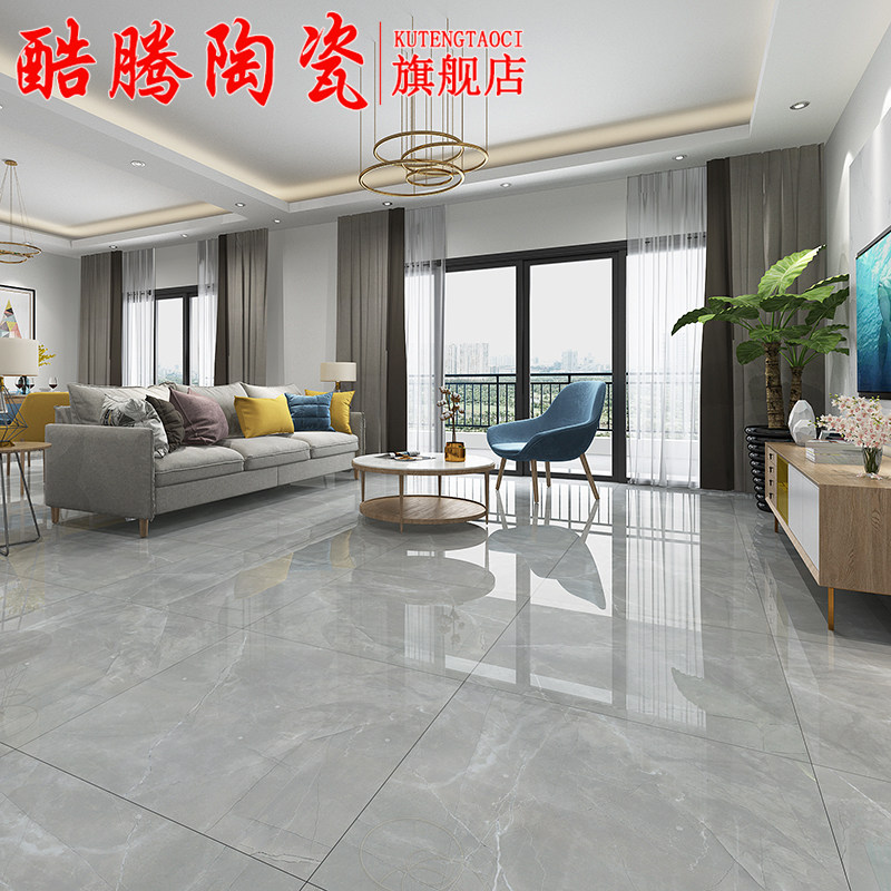 灰色负离子通体大理石瓷砖客厅800x800地砖全瓷防滑地板砖北欧风|msdalam kategori keluarga memasang ibu, jubin seramik, kaca - dari Buy2taobao.com untuk memberikan perkhidmatan ejen Taobao profesional membeli