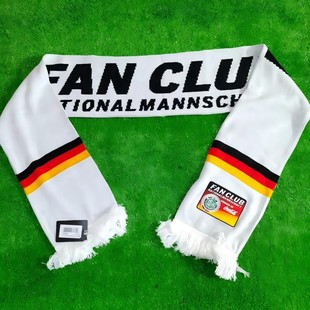 德国国家队球迷俱乐部专属足球球迷运动保暖围巾 球迷礼物周边