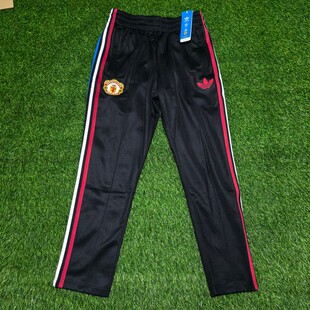 Adidas曼联石玫瑰乐队Stone Roses联名复古足球运动休闲裤 in6968
