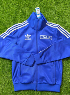 Adidas 意大利国家队欧洲杯运动休闲足球复古外套夹克 iu2122