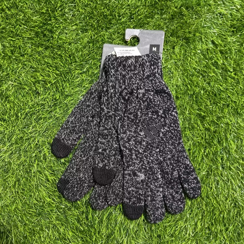 Adidas 阿迪达斯 男女户外运动休闲骑行足球针织保暖手套 HG7789