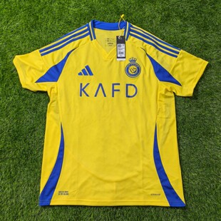 Adidas 利雅得胜利 2425主场球迷版短袖足球服 C罗球衣 jp0459