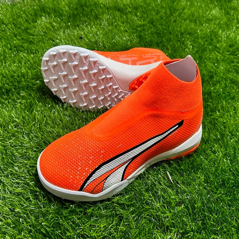 PUMA 彪马 ULTRA TT碎钉无鞋带人草高帮中端成人足球鞋 107245-01