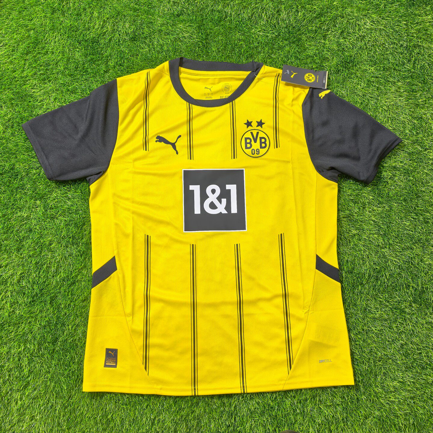 PUMA 多特蒙德 bvb 2425赛季主场球迷版短袖球衣足球服 774946-01