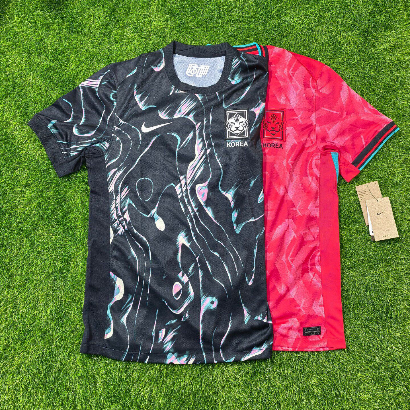 Nike 韩国国家队主场客场短袖球迷版球衣足球服 fj4281 fj4282
