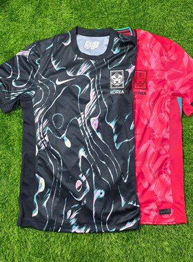 Nike 韩国国家队主场客场短袖球迷版球衣足球服 fj4281 fj4282