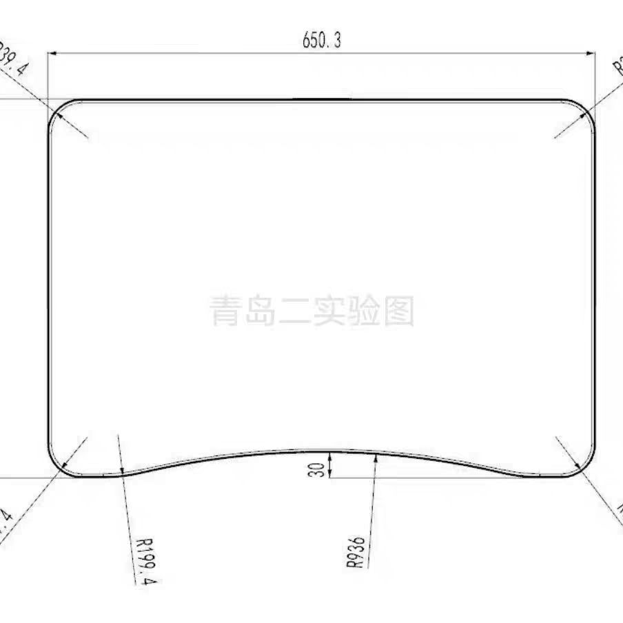 透明中小学生课桌垫防水儿童课桌专用40*60桌垫环保无味可印名字