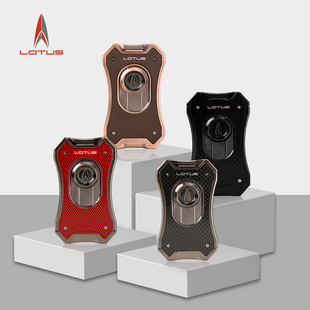 美国LOTUS EMPERO DESKTOP LIGHTER路特斯台式雪茄打火机四火焰