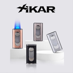 美国Xikar西卡线型火焰雪茄打火机554系列金属防风火机可充气