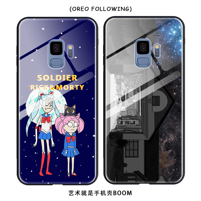 RickMorty rick  Moti Samsung S9 Mobile phone shell Glass Lanyard S8/S7edge Cartoon funeral culturein the 3C Digital Accessories, Cell Phone Accessories , Phone Protection Case/Shell  category - from Buy2taobao.com to provide professional Taobao agent buy service