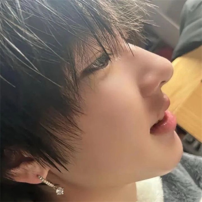 现货《sakuya朴志晟同款》微镶带钻耳钉耳环配饰周边