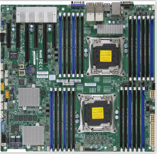 超微 X10DRC-LN4+主板C612支持E5 V3V4集成3108 12G SAS RAID5