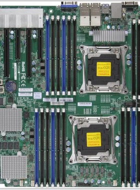 超微 X10DRC-LN4+主板C612支持E5 V3V4集成3108 12G SAS RAID5