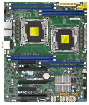 x10dal-i声卡建模工作站主板超微