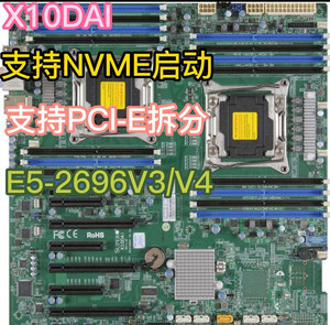 工作站X10DAI主板超微PCI-E扮分