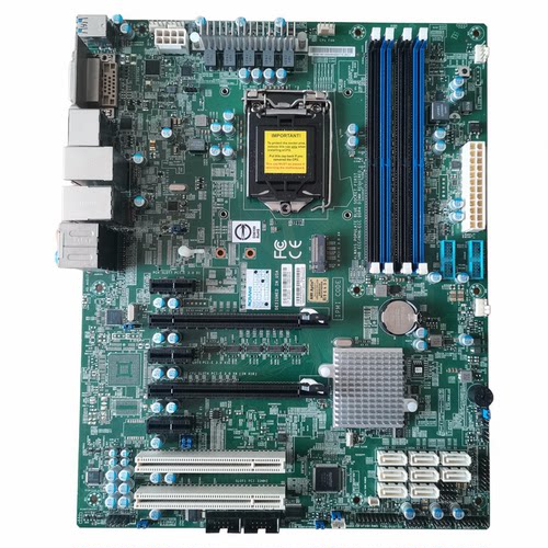 超微X11SAE工作站服务器主板E3-1200V5v6 1151针c236芯片m.2
