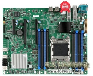 C602 10G 2011针 热卖 微星MS 包邮 S1361服务器主板双口万兆82599