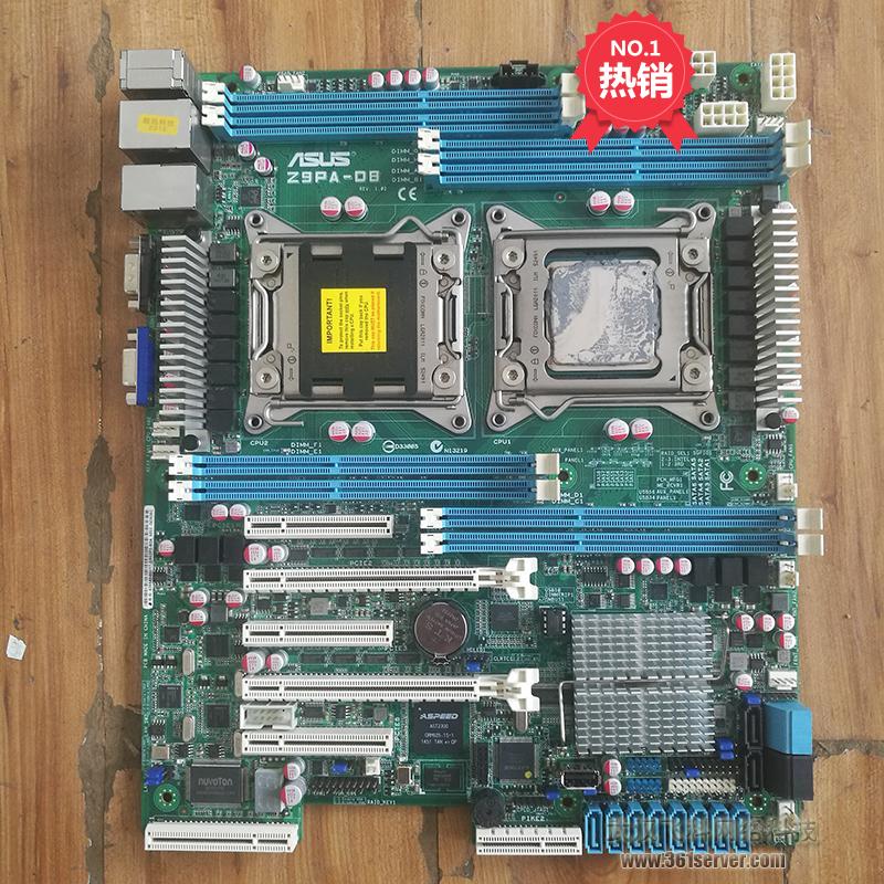 Asus/华硕 Z9PA-D8图形工作站双路主板LGA2011 X79游戏多开成色新