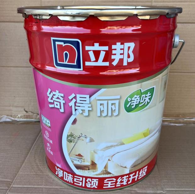 立邦漆净味绮得丽内墙乳胶漆22kg防霉墙漆乳胶漆环保油漆涂料