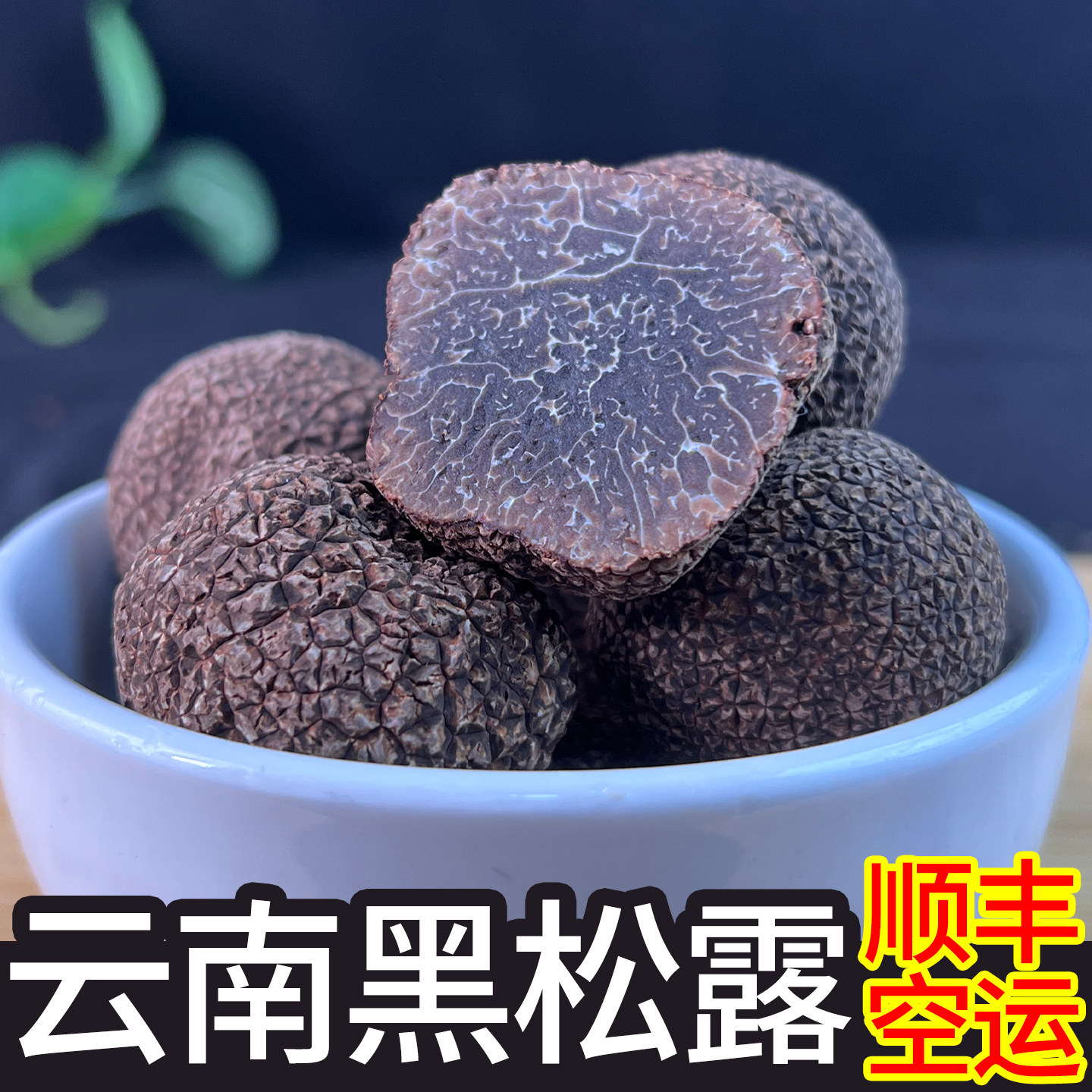 云南黑松露新鲜厚实顺丰空运