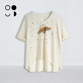 未知未觉2025春装 新品 T恤W412T17301