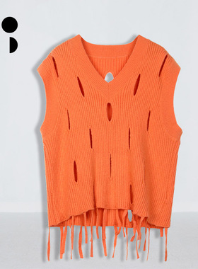 未知未觉2024冬装新品针织衫W343M49631