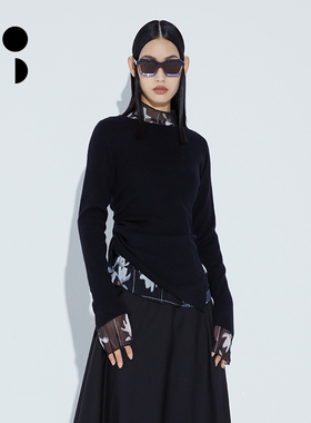 未知未觉2024春装新品毛针织衫W312M59648