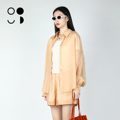 WELKIN&WZWJ未知未觉2025夏装新品上新衬衣W425C18323