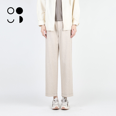 未知未觉2025春装新品裤子W414K17645