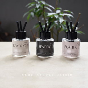 DAME德米无火藤条车载香薰精油卧室内房间香水除臭家用熏香50ml