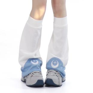 学生可爱中筒袜套女 日系y2k辣妹喇叭腿套亚文化堆堆薄款 夏季 新款